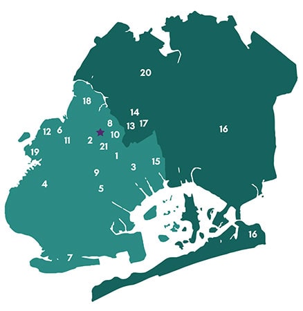 Mobile Market Partnerships Map